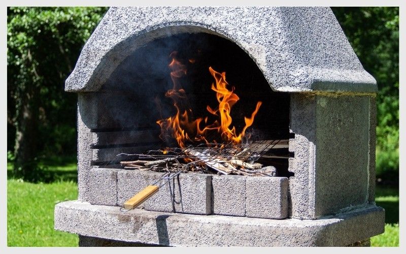 Barbacoa de obra