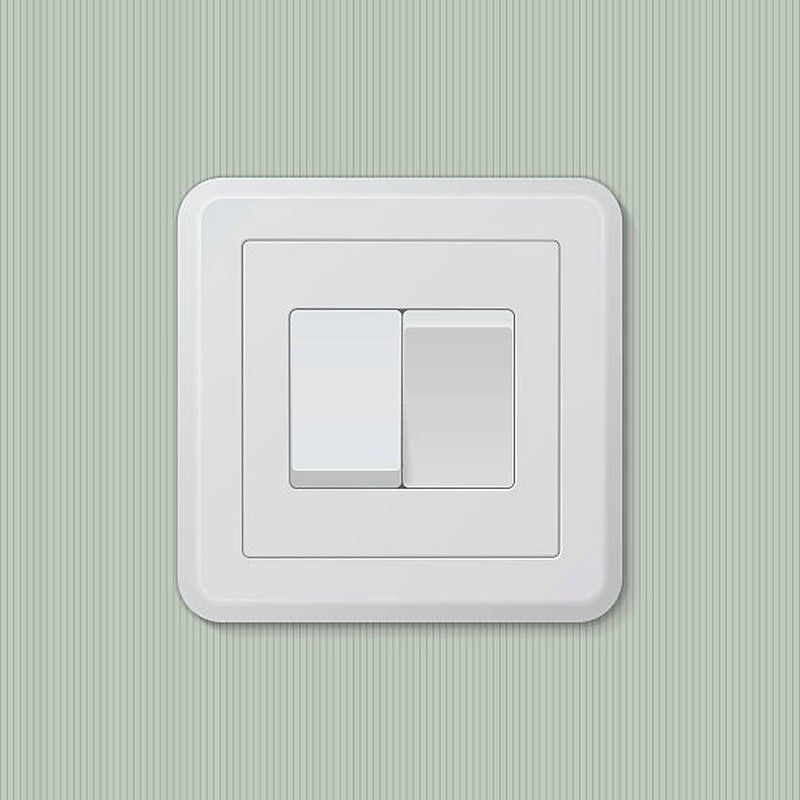 ¿Cómo conectar un interruptor doble?