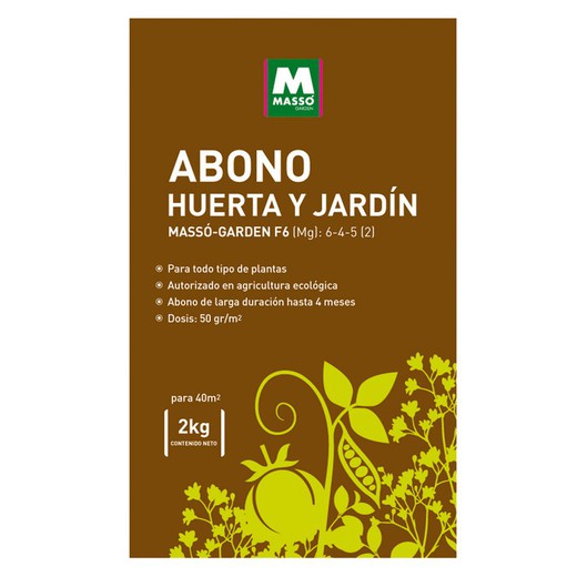 Abono Huerta Y Jardín