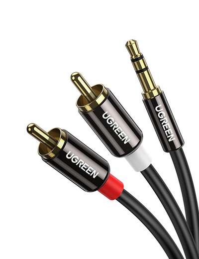 Adaptador Audio 2h Rca A M Rca