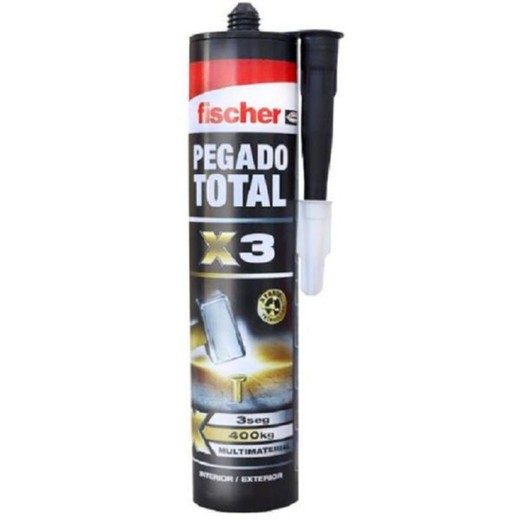 Adhesivo De Montaje Pegado Total X3 Fischer