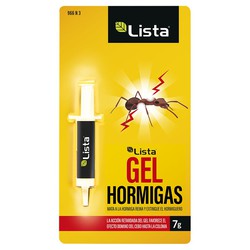 GEL HORMIGAS. JERINGA 7 GR. Marca LISTA.