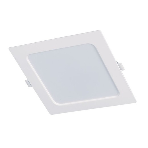 Aplique Cuadrado Empotrable 4000k Led 12w Blanc