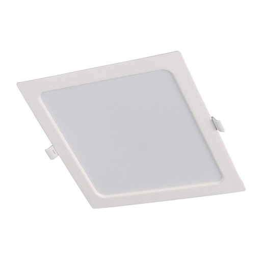 Aplique Cuadrado Empotrable 4000k Led 18w Blanc