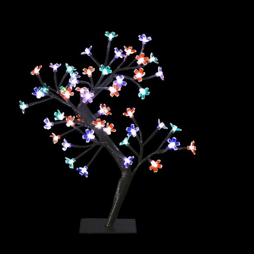 Árbol De Navidad Prunus 48 Leds 45 Cm.