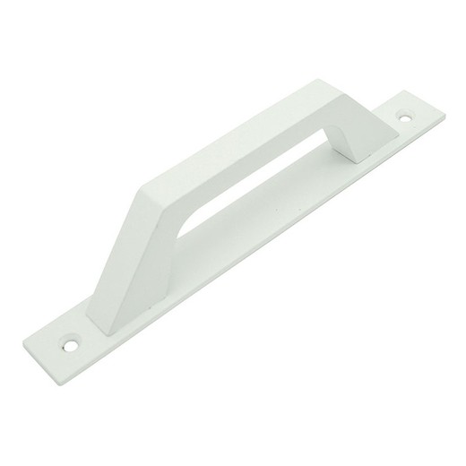 Asa Placa Recta 6804 Aluminio Blanco