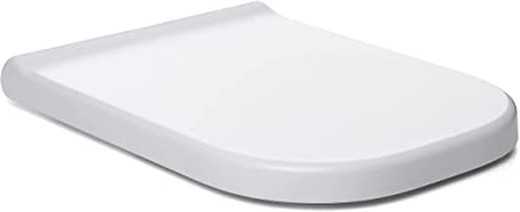 Asiento Wc Optima Cuadrado Blanco