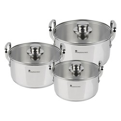 Bateria Cocina 6 Piezas Inox Cookware Smart