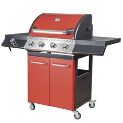 Bbq  Gas Bontempo R128 .4 Quemad.+1.Lat.