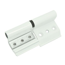 Bisagra 6813 Izquierda  Aluminio Blanco 2 Un