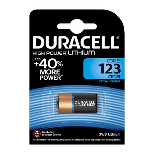 Bl. 1 Pila Gama 123 - Cr17345 Duracell