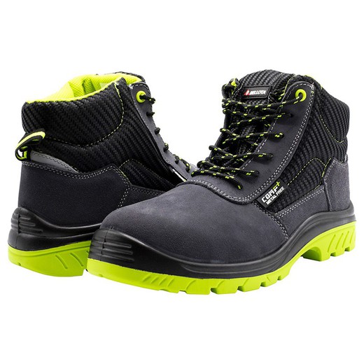 Bota Seguridad Piel Serraje Y Cordura Bellota 72309s1p