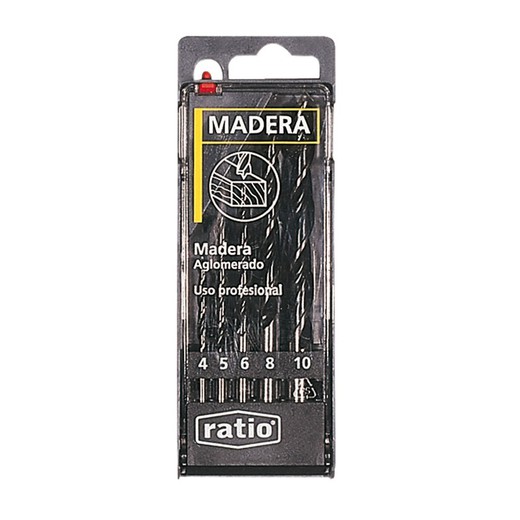 Brocas Para Madera Juego 5 Unidades Ratio