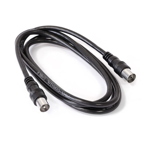 Cable Conexion Antena / Tv 2,5 M. Negro