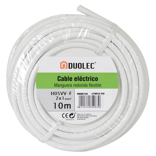 Cable Elect.Mang.Red 3x1,5 10m Bl Duolec