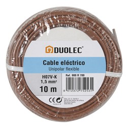 CABLE ELECTRICO 1.5 MM 25 MT AM/VE DUOLEC