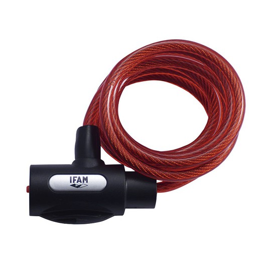 Cable Espiral Junior Rojo