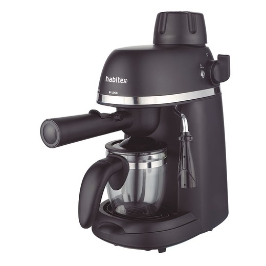 Cafetera 4 Tazas Semi Expres Cc6400n Habitex