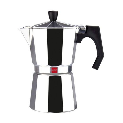 Cafetera Aluminio Kenia 12tazas Magefesa