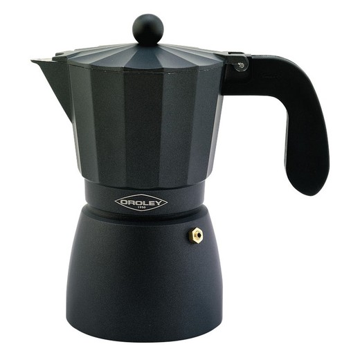 Cafetera Oroley 12 Tazas Touareg Negra