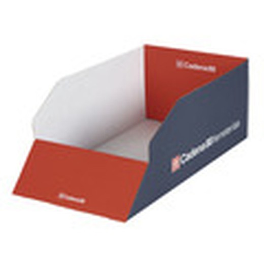 Caja Carton Expositor Granel 220x398mm 50 Unidades