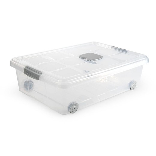 Caja Plast. 31l. Plata 62x45x18 Cm.