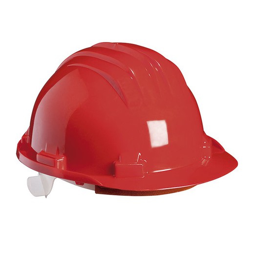 Casco Seguridad C/Banda Desudad.Rojo