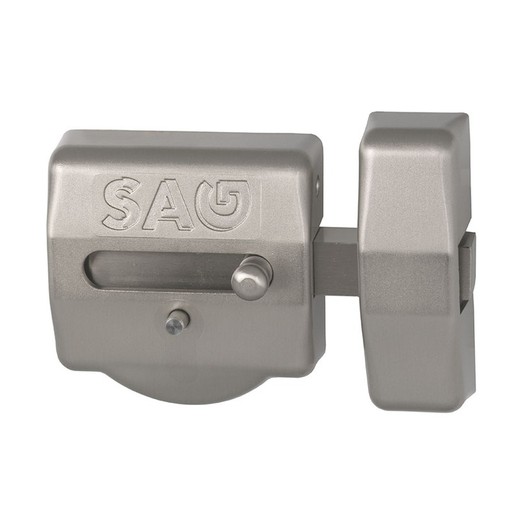 Cerrojo Csi Llave Exterior Níquel Satinado Sag