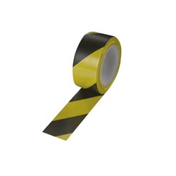 Cinta Señalizacion Adhesiva Amarillo / Negro 50mmx33mm