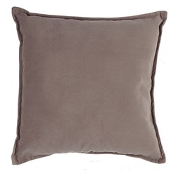 Cojín Lilou 45X45Cm.Poliester Taupe