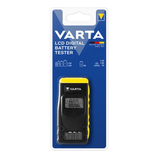 Comprobador De Pilas Varta Lcd