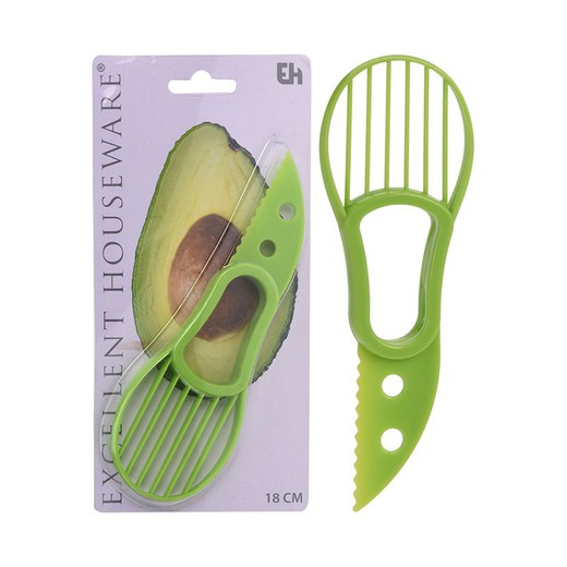 Cortador Aguacate En Abs, 18 Cm.