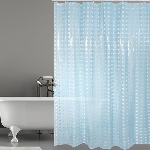 Cortina Baño Pvc 180X200Cm.Bristol Light