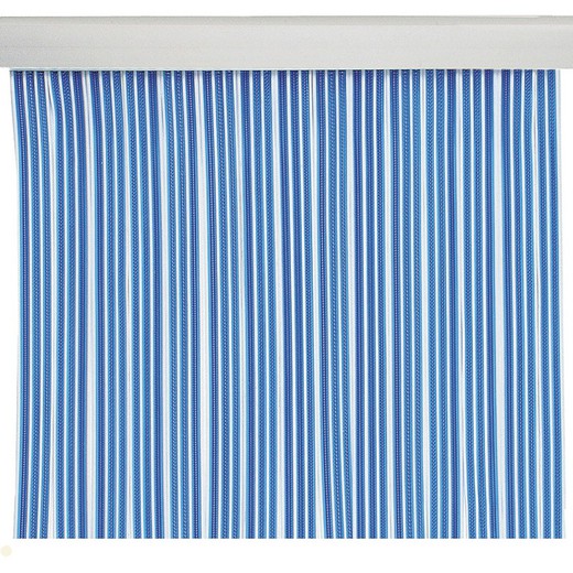 Cortina De Puerta Cinta Azul 90x210cm