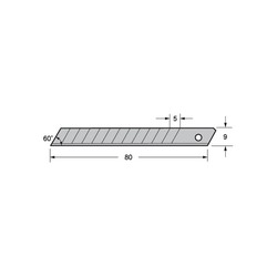 Cuchilla Cutter Lcb-30 10 Unidades Tajima