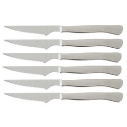 Cuchillo. Set 6 Chuleteros Monoblock