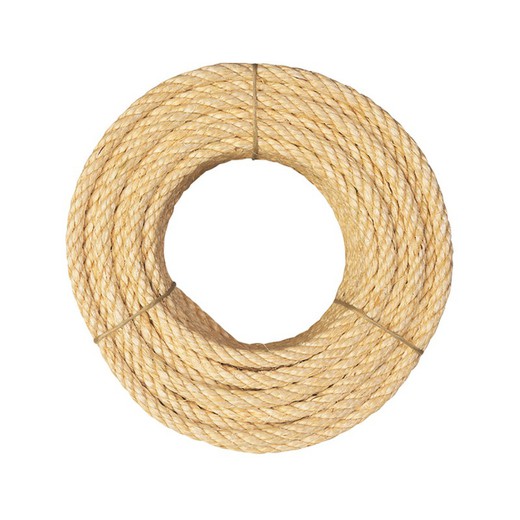 Cuerda Sisal 4 Cabos Ø 10 Mm Rollo 100 M