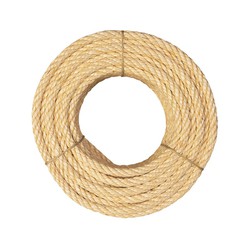 Cuerda Sisal 4 Cabos Ø 12 Mm Rollo 100 M