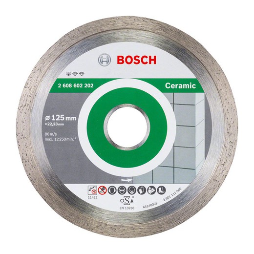 Disco Diamante Bosch Standard For Ceramic 1413H73 Bosch Accesorio para amoladora