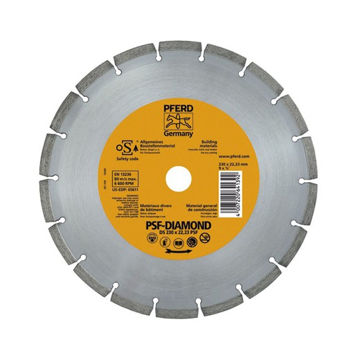 Disco Diamante Segment.Ds 115-22,2 Psf