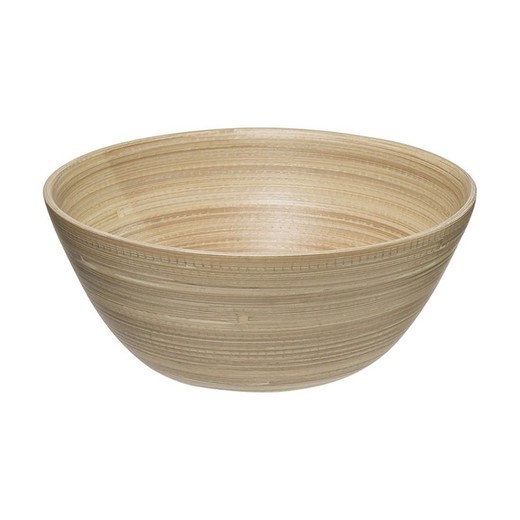 Ensaladera Bambu Natural 25cm