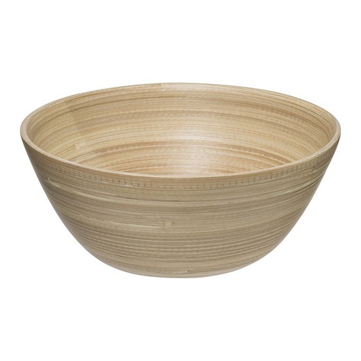 Ensaladera Bambu Natural 30cm