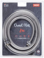 Flexo Ducha Metal Dual Flex 2,00m