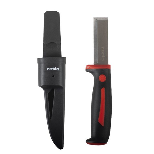 Formon/Cuchillo 190mm.Con Funda Ratio