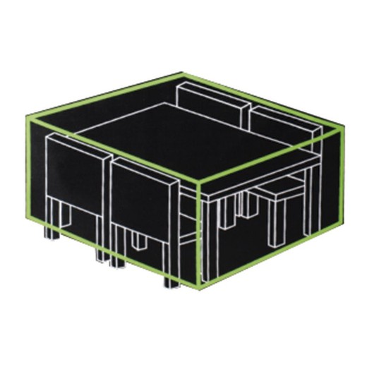 Funda Mesa Jardín 165x140x90 Cm