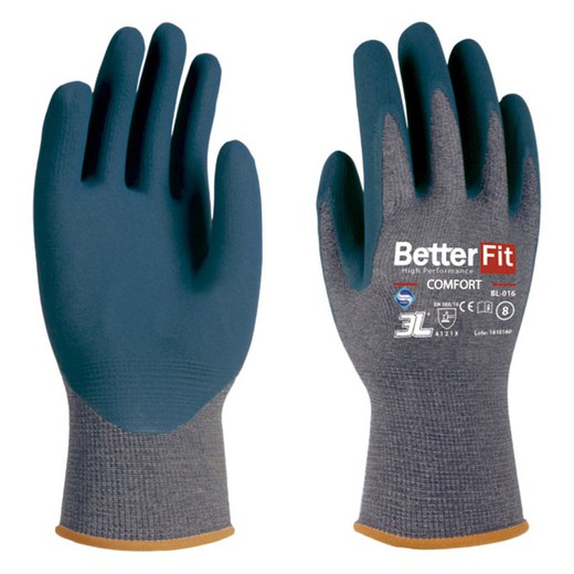 Guante Better Fit Comfort Nylon/Alg. T/8