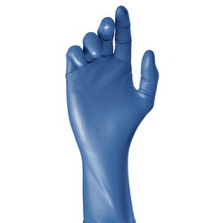 Guante Desechable Nitrilo Azul 50 Unidades T-10