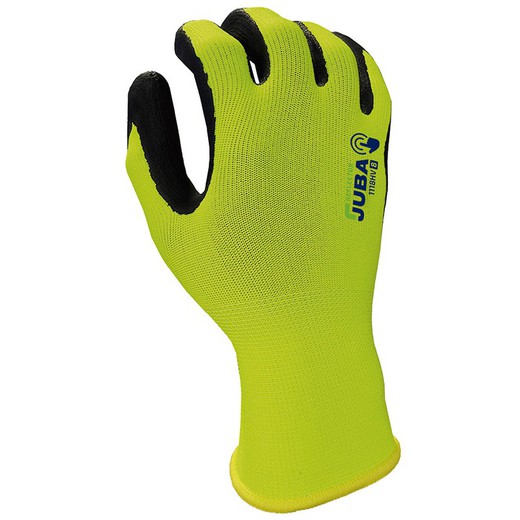 Guante Poliester Nitrilo Verde Talla 10