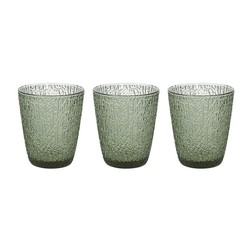 Juego 3 Vasos Davor Verde