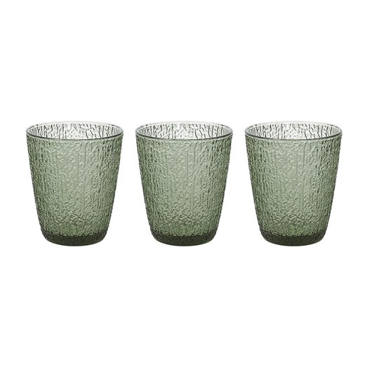 Juego 3 Vasos Davor Verde